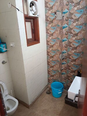 Bathroom in 3 BHK Apartment at Vasant Kunj – for Rent