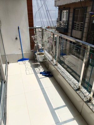 Balcony in 3 BHK Apartment at Vasant Kunj – for Rent