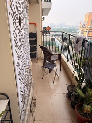 Balcony in 3 BHK Apartment at Sector 76 – for Rent