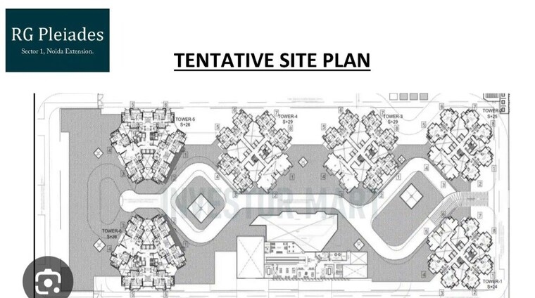 Map Location, rg-pleiaddes 3 Bedroom 1276 Sq.Ft. Apartment In Sector 1 Greater Noida Greater Noida 10697793