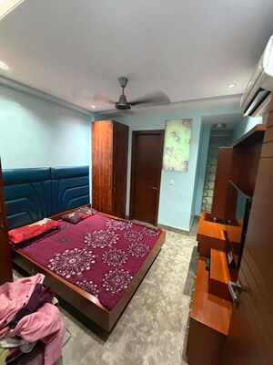 Bedroom in 3 BHK Builder Floor at Shivalik Colony – for Rent
