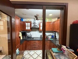 Kitchen in 3 BHK Builder Floor at Shivalik Colony – for Rent