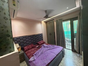 Bedroom in 3 BHK Builder Floor at Shivalik Colony – for Rent