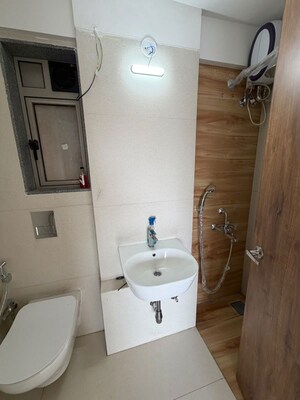 Bathroom in 2 BHK Apartment at Avant Heritage, Jogeshwari East – for Rent