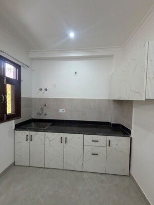 Kitchen in 1 BHK Builder Floor at Palm Residency Chhatarpur, Chattarpur – for Rent