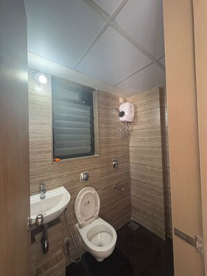 Bathroom in 1 BHK Apartment at Lodha Golden Dream, Dombivli East – for Rent