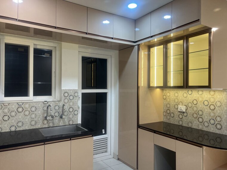 Kitchen, aparna-luxor-park 4 Bedroom 3100 Sq.Ft. Apartment In Kondapur Hyderabad 10697864