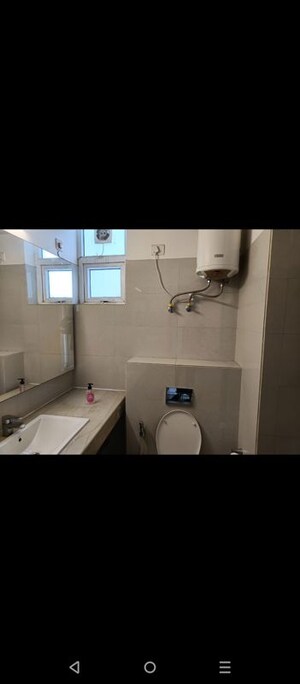Bathroom in 2 BHK Apartment at Emaar The Palm Drive-Palm Studios, Sector 66 – for Rent
