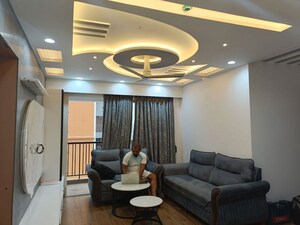 Living Room in 3 BHK Apartment at Unique K Town, Kiwale – for Sale