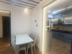 Living Room in 3 BHK Apartment at Unique K Town, Kiwale – for Sale