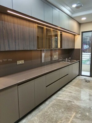 Kitchen in 4 BHK Builder Floor at Unitech Nirvana Country Cedar Crest, Sector 50 – for Rent