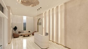 Living Room in 3 BHK Apartment at Bombay Realty Three ICC, Wadala – for Sale