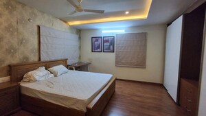 Bedroom in 3 BHK Apartment at Ramky Towers, Gachibowli – for Rent