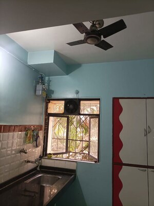 Bedroom in 1 BHK Apartment at Highland Residency CHSL, Balkum Pada – for Rent