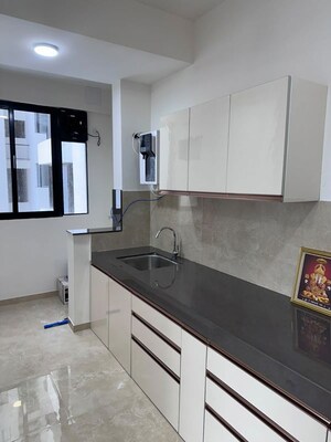 Kitchen in 2.5 BHK Apartment at Yashwin Orizzonte, Kharadi – for Rent