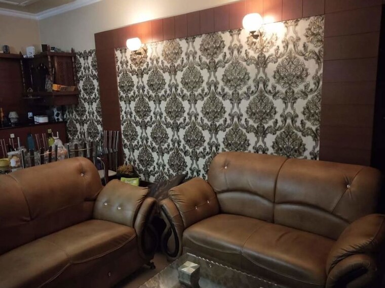 Living Room, ansal-sushant-apartments 2 Bedroom 1120 Sq.Ft. Builder Floor In Sushant Lok I Gurgaon 10698023