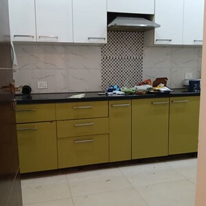 Kitchen in 3 BHK Apartment at Ansal Sushant Apartments, Sushant Lok I – for Rent