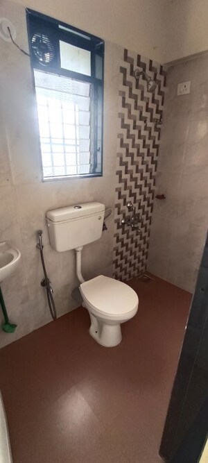 Bathroom in 2 BHK Apartment at Hubtown Greenwoods, Vartak Nagar – for Rent