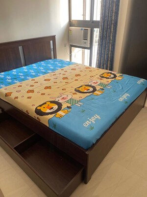 Bedroom in 1 BHK Apartment at Lodha Crown Quality Homes, Majiwada – for Rent