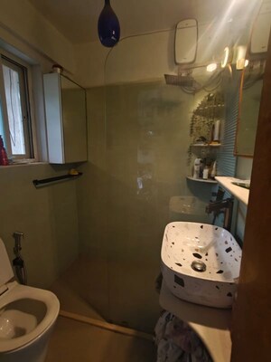 Bathroom in 2 BHK Apartment at Santacruz East – for Rent