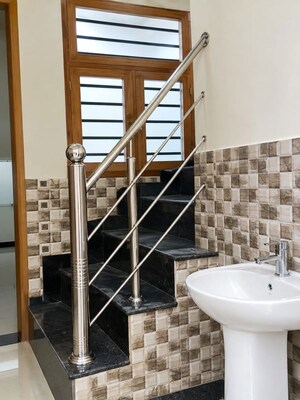 Staircase in 2 BHK Independent House at Neharpar – for Sale