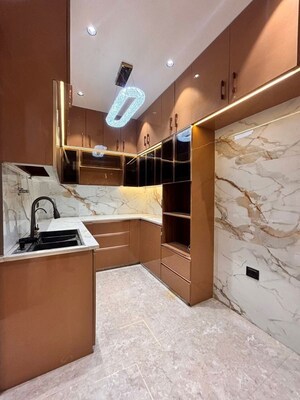 Kitchen in 4 BHK Builder Floor at Uttam Nagar – for Sale