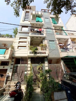 2 BHK Builder Floor – Exterior View View at New Ashok Nagar - for Rent