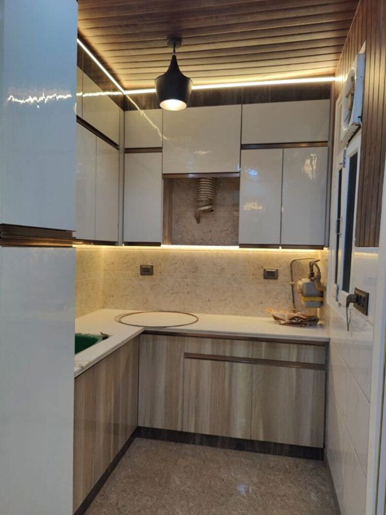 Kitchen, sector 1 vaishali 1 Bedroom 400 Sq.Ft. Builder Floor In Sector 1 Vaishali Ghaziabad 10698130