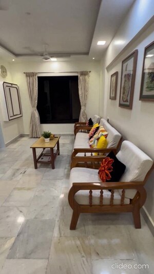 Living Room in 2 BHK Apartment at Shreeji Silverene, Jogeshwari West – for Rent