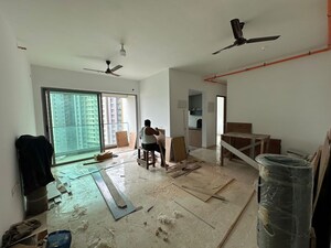 Living Room in 3 BHK Apartment at Kalpataru Immensa, Kolshet Road – for Rent
