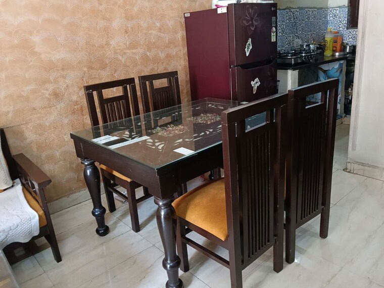 Dining area, vaishali sector 2 2 Bedroom 850 Sq.Ft. Builder Floor In Vaishali Sector 2 Ghaziabad 10698169