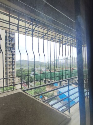 Building Lobby in 1 BHK Apartment at Raunak Heights, Ghodbunder Road – for Rent