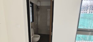 Bathroom in 3 BHK Apartment at Chandak 34 Park Estate, Goregaon West – for Rent