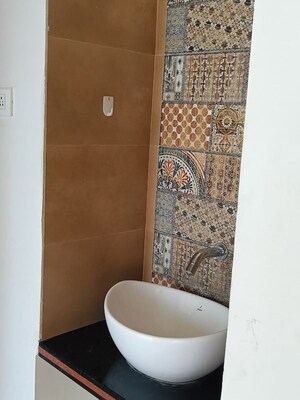Bathroom in 2 BHK Apartment at Vision Starwest Phase 1, Tathawade – for Rent