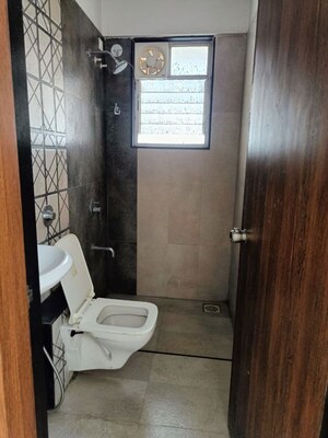 Bathroom in 2 BHK Apartment at Vision Starwest Phase 1, Tathawade – for Rent