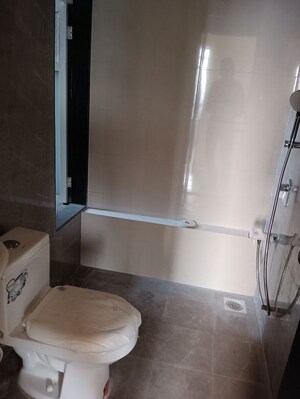 Bathroom in 1 BHK Apartment at Yogi Ajmera Bliss, Kalyan West – for Rent
