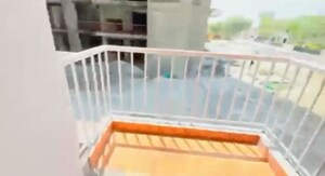 Balcony in 3 BHK Apartment at Value Meadows Vista, Raj Nagar Extension – for Sale