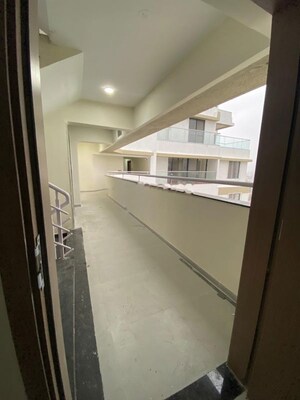 Balcony in 3 BHK Apartment at Blue Pearl 204 Blue Paradise, Baner – for Rent