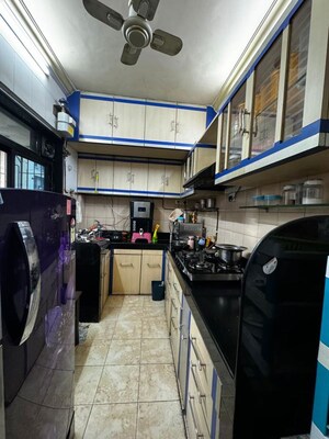 Kitchen in 2 BHK Apartment at Seawood Heritage, Kharghar Sector 4 – for Rent