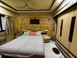 Bedroom in 2 BHK Apartment at Seawood Heritage, Kharghar Sector 4 – for Rent