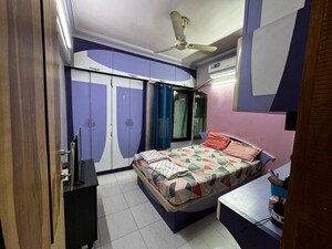 Bedroom in 2 BHK Apartment at Seawood Heritage, Kharghar Sector 4 – for Rent