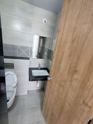 Bathroom in 2 BHK Apartment at Rama Fusion Towers, Hinjewadi – for Rent