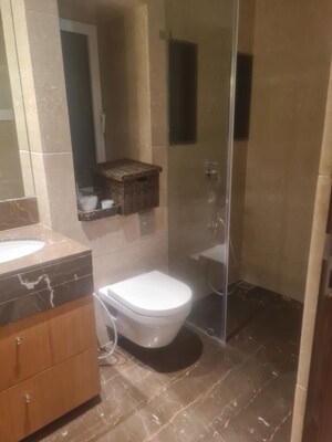Attached Bathroom in 3.5 BHK Apartment at Lokhandwala Infrastructure Minerva, Mahalaxmi – for Sale