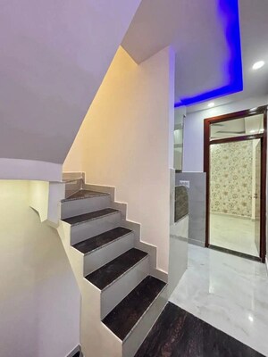 Staircase in 3.5 BHK Independent House at Uttam Nagar – for Sale