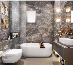 Bathroom in 4 BHK Apartment at Whiteland The Aspen, Sector 76 – for Sale