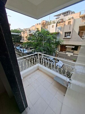 Balcony in 2 BHK Apartment at Gurukul – for Rent