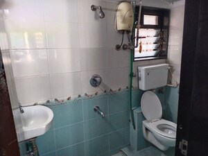 Bathroom in 2 BHK Apartment at SBI Milan Apartment, Jogeshwari West – for Rent