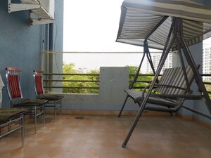 Staircase in 3 BHK Apartment at Aishwaryam Greens Co-operative Housing Society, Wakad – for Rent