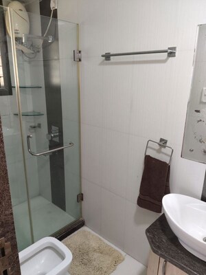 Bathroom in 2 BHK Apartment at Beach Haven, Juhu – for Sale