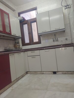 Kitchen in 3 BHK Builder Floor at Kalkaji – for Rent